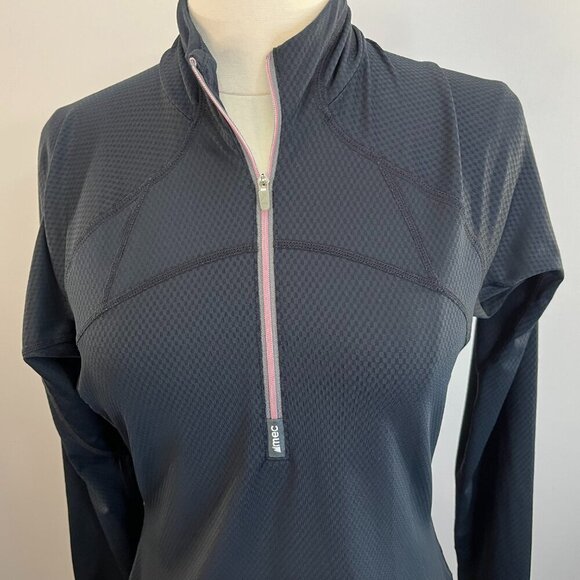MEC Women's 1/2 Zip Lightweight Pullover Sweater - Size Small - Picture 2 of 5